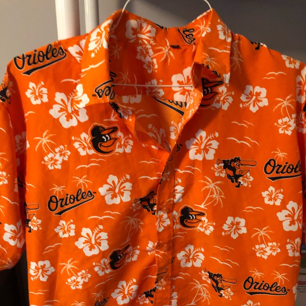 Baltimore Orioles Hawaiian Shirt